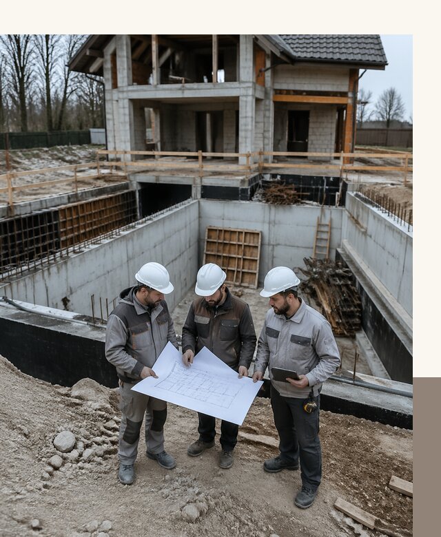 Проектирование и строительство домов с подвалом под ключ в Каспийске