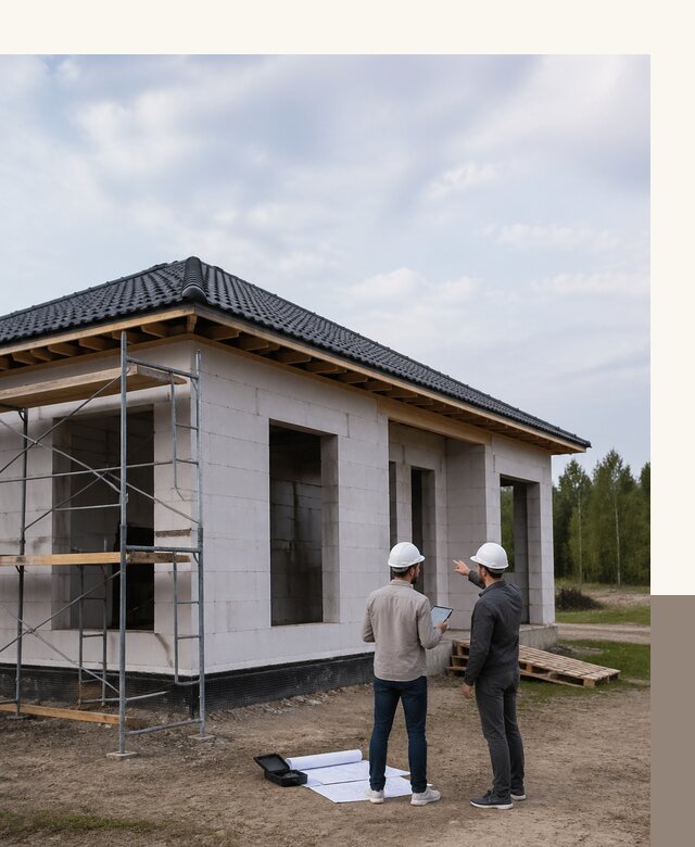 Проектирование одноэтажных домов из газобетона в Каспийске