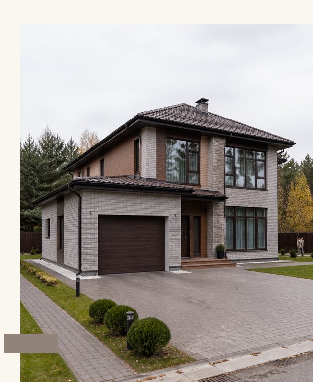 Проект дома 8 на 8 с гаражом в Каспийске по цене 35634 | А3дПро-Ксп